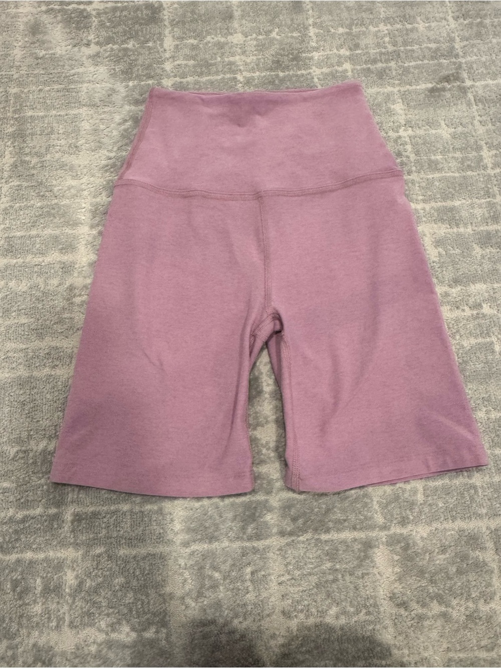Beyond Yoga High-Rise Mauve Bike Shorts